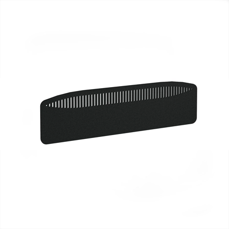 Volume Acoustic Desktop Screen - 1400mm - Black