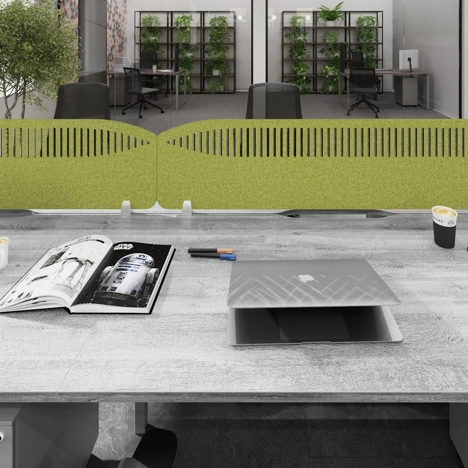 Volume Acoustic Desktop Screen