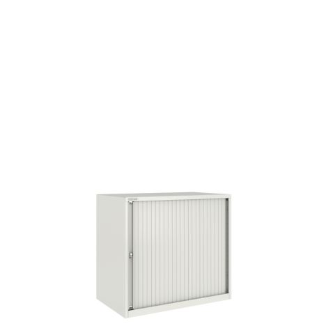 Essentials Tambour Cupboards - 1000mm - Chalk