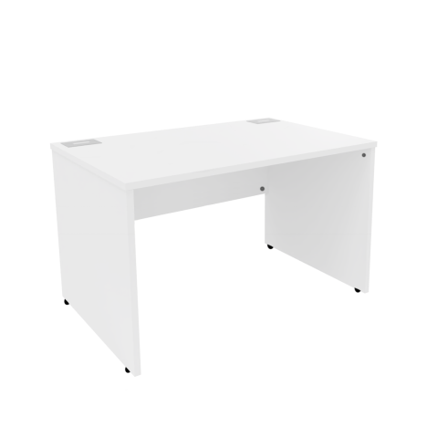 Platinum Range - VDU Workstation - 1200mm - Panel End - White