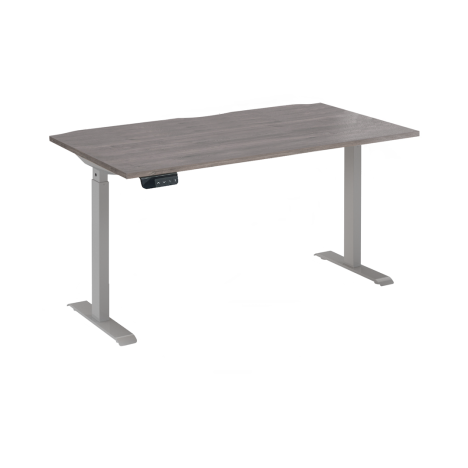 Elev8 Economy Sit-Stand Desk - 1200 - Grey Oak