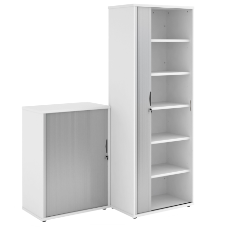 Single Door Tambour Cupboard