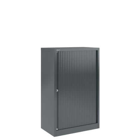 Essentials Tambour Cupboards - 1570mm - Anthracite