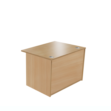 Reception Units - Base Unit - W1200 x D800 x H726mm - Beech