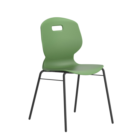 Arc 4 Leg Chair with Brace - Size 5 - Forest