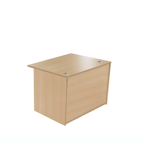 Reception Units - Base Unit - W1200 x D800 x H726mm - Oak