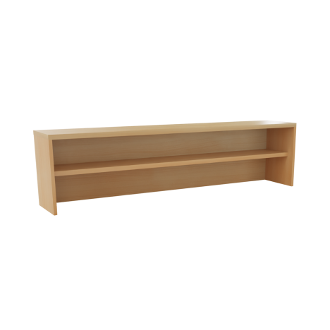 Reception Units - Hood Unit - W1600 x D300 x H405mm - Oak