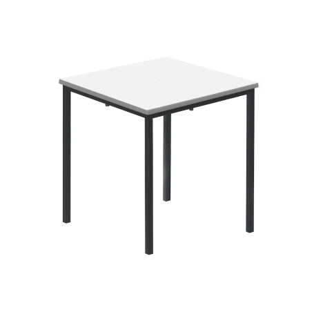Titan Square Classroom Tables - 600 x 640mm - White