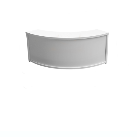 Reception Units - Corner Hood - W800 x D800 x H726mm - White