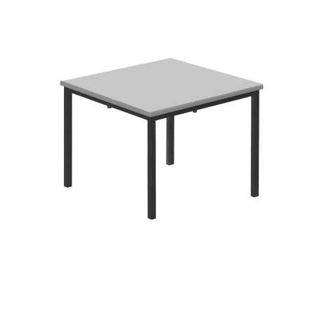Titan Square Classroom Tables - 600 x 460mm - Gray