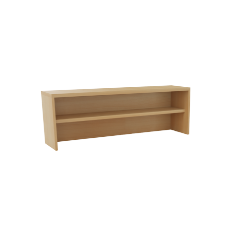 Reception Units - Hood Unit - W1200 x D300 x 405mm - Oak