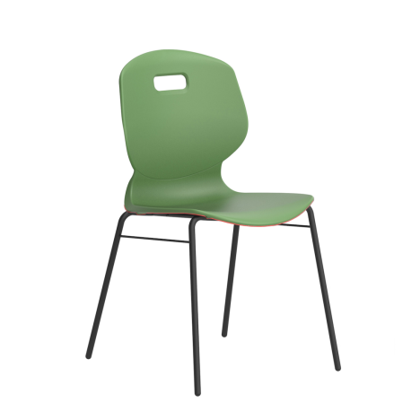 Arc 4 Leg Chair with Brace - Size 6 - Forest