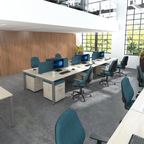 Connex Triple Back to Back Desks