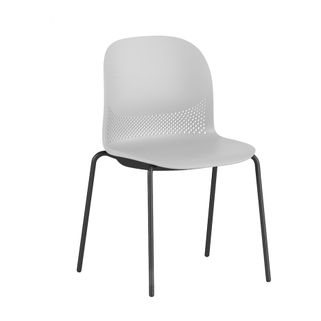 Jet Meeting Chair - Four Legs - Grey
