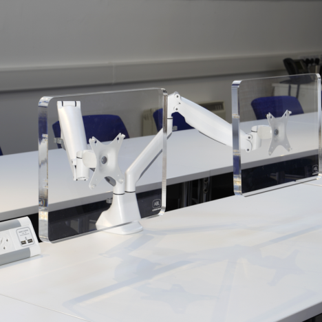 Sigma Spring Assisted Monitor Arm