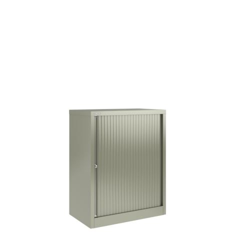 Essentials Tambour Cupboards - 1270mm - Goose Grey