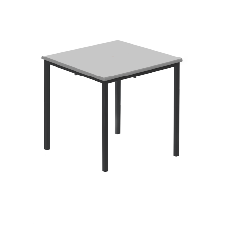 Titan Square Classroom Tables - 600 x 590mm - Gray