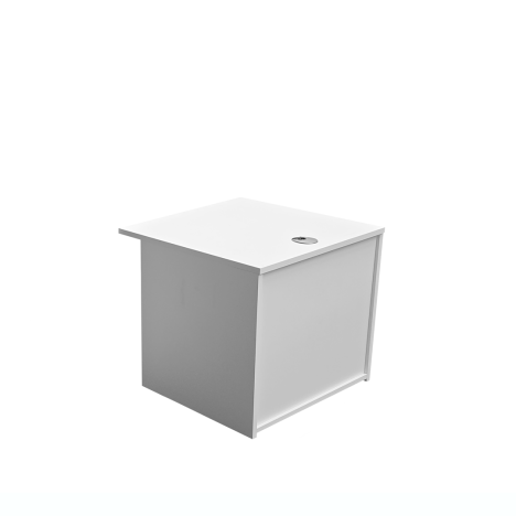 Reception Units - Base Unit - W800 x D800 x H726mm - White