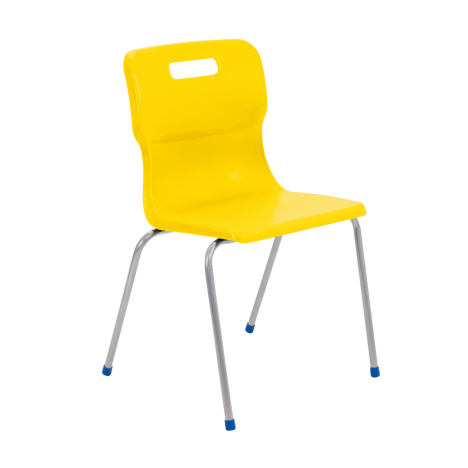 Titan 4 Leg Chair - Size 6 - Yellow