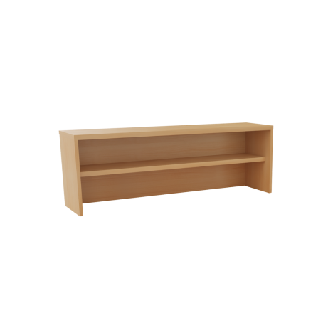 Reception Units - Hood Unit - W1200 x D300 x 405mm - Beech