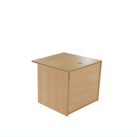 Reception Units - Base Unit - W800 x D800 x H726mm - Beech