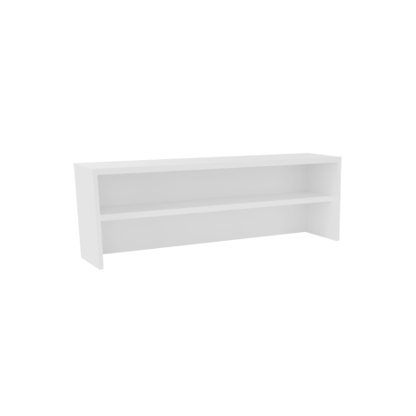 Reception Units - Hood Unit - W1200 x D300 x 405mm - White