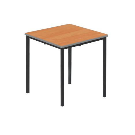 Titan Square Classroom Tables - 600 x 640mm - Beech