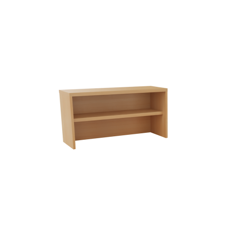 Reception Units - Hood Unit - W800 x D300 x H405mm - Beech