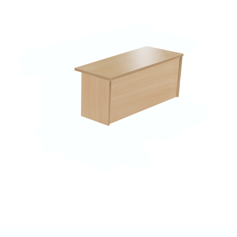 Reception Units - Hood Unit - W1200 x D300 x 405mm - Oak