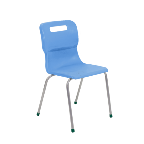 Titan 4 Leg Chair - Size 2 - Sky Blue