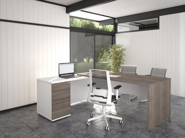 Executive Panel End Desking