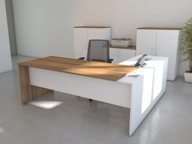 Executive Panel End Desking