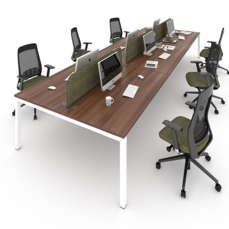 Connex Triple Back to Back Desks