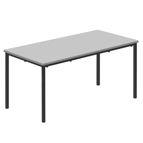 Titan Classroom Tables - 1200 x 590mm - Gray