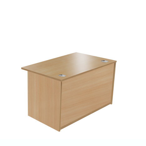 Reception Units - Base Unit - W1600 x D800 x H726mm - Beech