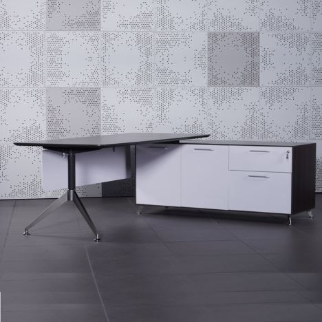 Nero - Chamfered Executive Boardroom Table