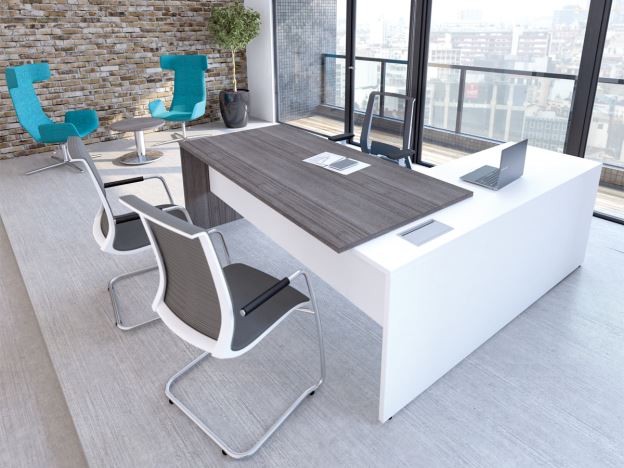 Executive Panel End Desking