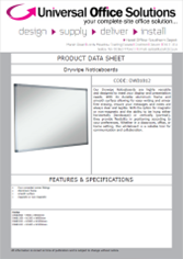DATA SHEET - Drywipe Noticeboards
