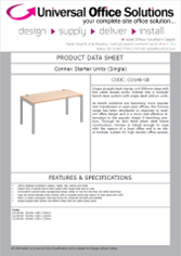 DATA SHEET - Connex Starter Units (Single) (CO148-SB)