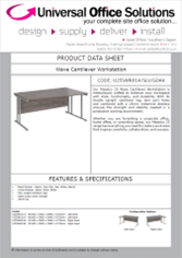 DATA SHEET - Wave Cantilever Workstation (MC16WLSGO)