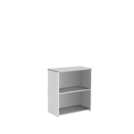 Bookcase (Solid Back Panels) - 800 - Grey