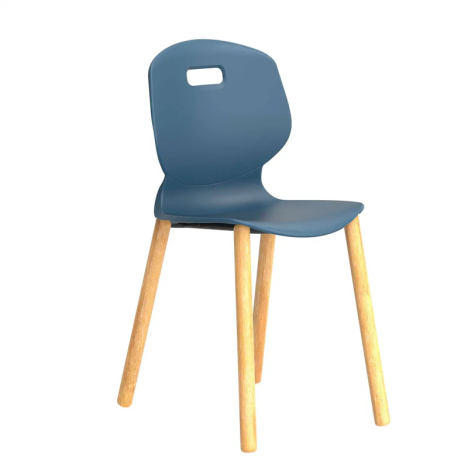 Titan Arc Wooden Four Leg Frame - Size 6 - Steel Blue