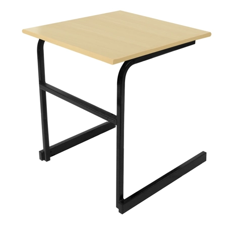 Heavy Duty Cantilever Exam Desk - Black Legs - Kobey Ash