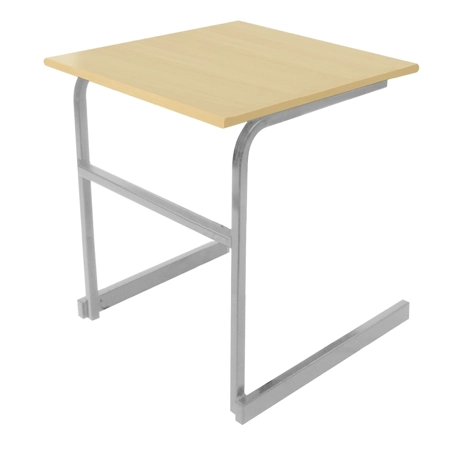 Heavy Duty Cantilever Exam Desk - Light Grey Legs - Kobey Ash