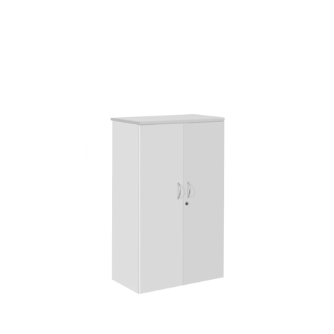 Double Door Lockable Storage Cupboards - 1200mm - Grey