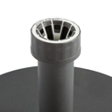 Sparta Anthracite Round Parasol Base - 30kg
