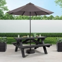 Sparta Anthracite Round Parasol Base - 30kg