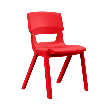 Postura+ One Piece Chair - Size 5 - Poppy Red