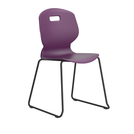 Arc Skid Chair - Size 5 - Grape