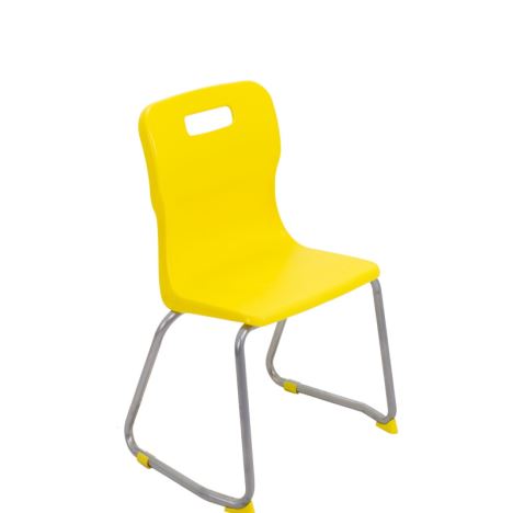 Titan Skid Base Chair - Size 3 - Yellow